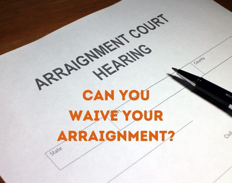 An arraignment is the first hearing when you are charged with a crime. People may appear after being arrested or they can receive a summons requiring them to appear at their arraignment. In Washington state, you can waive your arraignment (not have to go to court) if your criminal charge falls into one of the allowed categories in the statute. You cannot do this with a public defender because a public defense attorney is not assigned until you are at your arraignment. Always check with an attorney before you ever decide you can miss court. There are protocols and forms that must be filed with the court prior to waiving the Arraignment.
