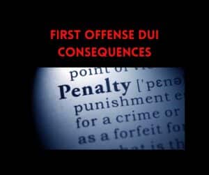 First DUI consequences can be jail and fines in Washington State. However, if you hire an attorney to help you, it is unlikely that you will do any jail time and you may even be able to keep your license to drive. A private defense attorney will handle your DOL or department of licensing hearing. A public defender cannot do that because they can only handle criminal cases.