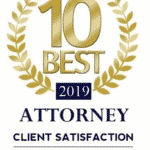 badge, witt law group awarded 10 best attorney in client satisfaction for 2019