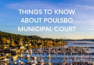 If you were criminally charged for a DUI or other misdemeanor that occurred in the city limits of Poulsbo, you will appear at the Poulsbo Municipal Courthouse. Court is only two days a week. If you were charged with a felony, you will appear at Kitsap Superior Court in Port Orchard.