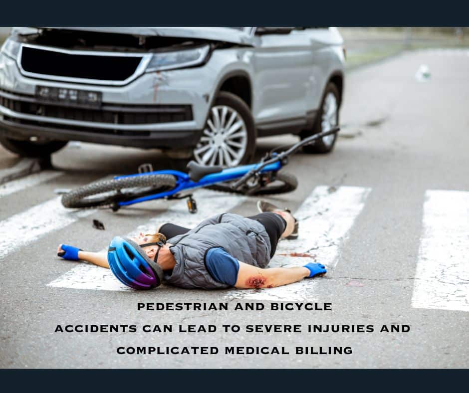 Pedestrian and bicycle accidents with cars can lead to serious medical injuries and very complicated medical billing. If you are handling your own personal injury case, you are required to know how subrogation, or payment back to the insurance companies, will work in your case.