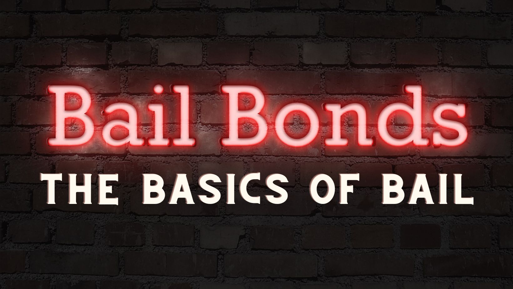 Bail Bonds information from Witt Law Group.