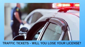 Too many traffic infractions or moving violation tickets can cause you to lose your drivers license in Washington state.