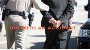 DUI / DWI with an accident involved. Contact a DUI criminal defense attorney. Witt Law Group